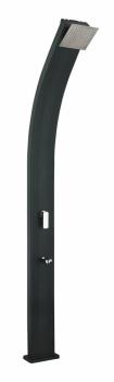Steinbach Solardusche Slim Line Deluxe schwarz